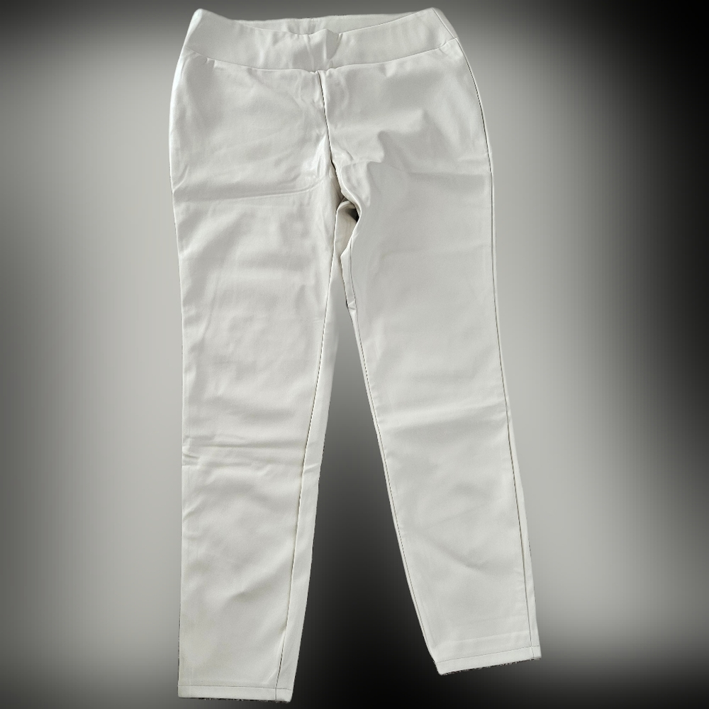 BACCINI Faux leather women pants size L